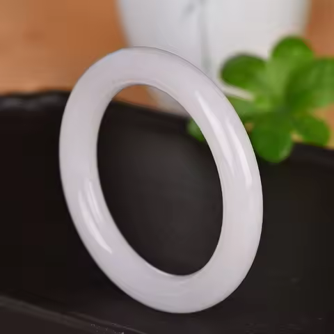 Exquisite Gold Silk Jade Bracelet New White Moonlight Bracelet bangles for women