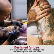 Hustle Butter  5oz Tattoo Balm For New & Older Tattoos - Safe While Healing - Moisturizes