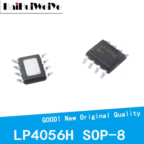 10Pcs/Lot LP4056H LP4056 4.2V 1A Lithium Battery Chargi SMD SOP-8 New Good Quality Chipset Remote Co