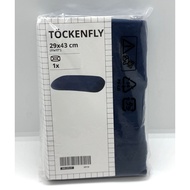 TOCKENFLY Ergonomic pillow case grey / darkbiru 29x43 cm
