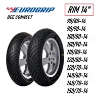 Eurogrip Tayar Rim 13 14 15 Inci Bee Connect Tyre 110/70-13 120/70-13 130/70-13 150/70-13 120/70-15 