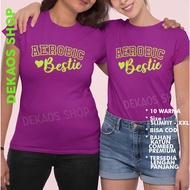 BESTIE T-SHIRT BESTIE GYM T-SHIRT/ WOMEN'S AEROBIC CLOTHES/ WOMEN'S SPORTS T-SHIRT/ WOMEN'S SPORTS T