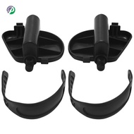 [alfred_gunter.]1Pair Exercise Bike Pedal Widened Bicycle Pedal With Pedal Straps For Exercise Bike 
