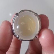 Cincin Batu Akik Anggur Pacitan Kristal Motif Jati Diri