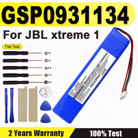 New 37.0Wh Battery for JBL xtreme1 extreme Xtreme 1 GSP0931134 Batterie + Free Tools