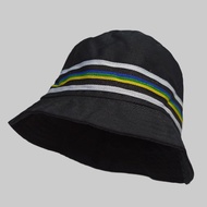 Black Bucket Hat with Jamaica List