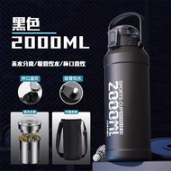Men's water bottle｜Traveling Water Bottle｜big mac thermos bottle 1500ml｜Sports water bottle｜Large ca