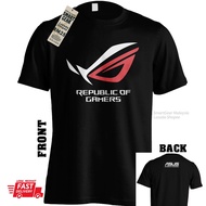Asus ROG Republic Of Gamers Tshirt cotton Laptop PC Android Phone Nvidia Graphic Card