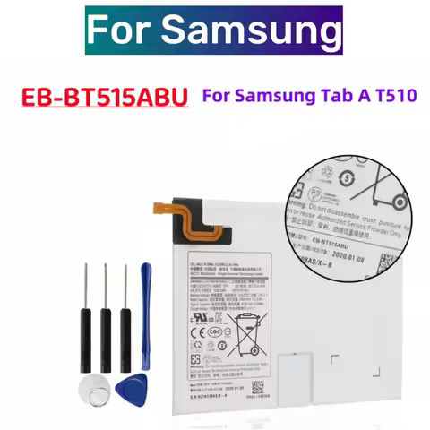 EB-BT515ABU 6000mAh Tablet Battery For Samsung Galaxy Tab A 10.1 2019 SM-T510 T510 T515 T517 Batteri