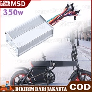 Controler Sepeda Listrik Brushed Controller 36v/48v 350w Untuk Motor Skuter Elektrik