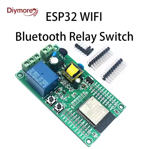 AC90-250V ESP32 WiFi Bluetooth Single Relay Switch Module Board ESP32 Development Board 4M Byte Flas
