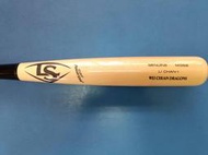((綠野運動廠)最新LS路易斯威爾MLB PRIME MAPLE大聯盟職業楓木棒球棒M356棒型~味全龍-李展毅-訂製款
