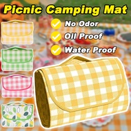 2x3M Outdoor Picnic Blanket Sandproof Waterproof Portable Beach Mat for Camping Festival Durable Oxf