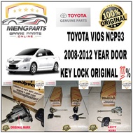 % TOYOTA VIOS NCP93 FRONT DOOR KEY LOCK ,KEY CYLINDER IN DOOR LH-69052-0D100/RH-69051-0D100