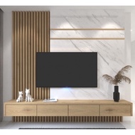 Tv cabinet 6ft .. laminate on solid plywood