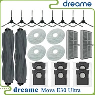 dreame Mova E30 ultra Parts Main Side Brush Filter Mop Cloth Bag