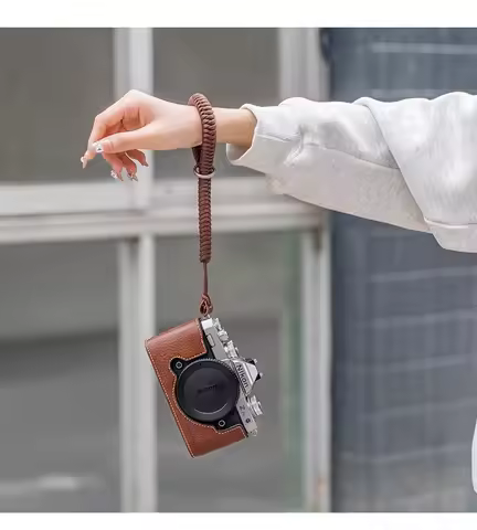 Hand-woven wrist strap for Fujifilm XT50, Sony A7M4, ZVE10 second generation, Canon R10,50, Nikon Z3