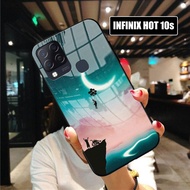 Softcase Kaca Infinix Hot 10s - [GC01] - Case Infinix Hot 10s - Case  HP Infinix Hot 10s - Casing HP Infinix Hot 10s - Kesing HP Infinix Hot 10s- Softcase HP Infinix Hot 10s - Softcase Infinix Hot 10s Mewah