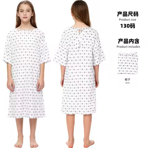 2026 Eleven Cosplay Laboratory Dress Nightgown For Women Girls Costume Kids Cosplay 11 Role Playing 