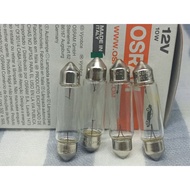 OSRAM 6438 6418 10x31 10x36 10x43 12v10W Double-Pointed Bulb Positive Taiwan Large Quantity Re-