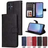 Ốp Lưng Da Bò Cổ Điển Cho Samsung A25E 5G A25 5G Phiên Bản Nhật SC-53F Ốp Lưng Điện Thoại Chống Rơi