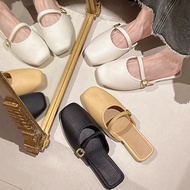 Women's Fashion PVC Half Shoes for Outdoor Comfort and Style