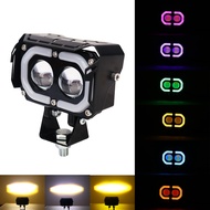 Lampu Tembak Laser Original Led Foglamp SQL OWL 3 Mata 2 Warna 45W / 2 Mata 2 Warna lampu tembak Las