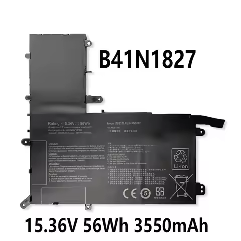 B41N1827 laptop battery 15.36V 56Wh 3550mAh for ASUS ZenBook Flip 15 UX562IQ UX562FA UX562FD
