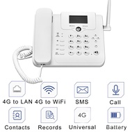 WK🥀W101W Wireless Fixed Phone Desk Telephone Modem 3g SIM Card Slot USB 4G Wifi Router For Office Home Call Center Compa