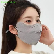 DAYDAYTO Washable Cotton Mask Mouth Face Mask Fashionable Reusable Anti-UV Anti-Dust Cotton Mask SG