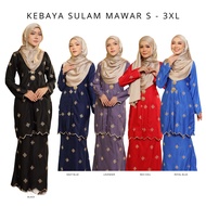 Baju Kebaya Sulam Moden Kebarung Baju Kurung Raya 2024 Kebaya Mawar Theaza Merdeka Merah Royal Blue