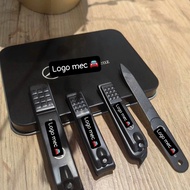 4-piece nail clipper set with luxurious box, can be given as a gift