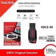 Original SanDisk Cruzer Blade 128GB/256GB/512GB/1TB SDCZ50 PenDrive  2.0 USB Flash Drive COD