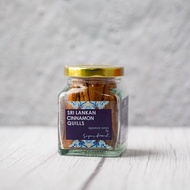 HEXA HALAL Sri Lanka Ceylon Cinnamon Sticks 30gm Kayu Manis Glass Jar