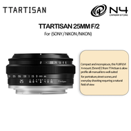 TTArtisan 25mm F2 Wide-Angle APS-C Camera Lens Compatible with SONY /CANON/NIKON