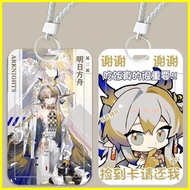 [ZOCI] Card Holder Arknights Shu Tomorrow Arknights Millet Peripheral Card Holder Campus Card Studen
