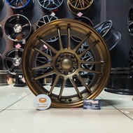 [1PC] New Sport Rim 18inch RE30 18X8.5JJ ET42 10H100/114.3 2ton Bronze