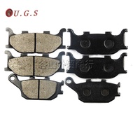 ★Baodao★Yamaha FZ6N FZ6S XJ6N XJ-6 Suitable for Metal Ceramic Front Rear Brake Pad Brake Pad/Cover