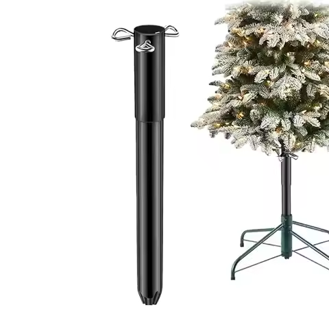 14.8-inch Iron Christmas Tree Height Extender For 0.5-1.25 Inch Tree Poles Christmas Tree Stand To A