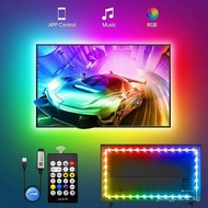 USB TV Backlight for 50-75inch TVs Smart RGB Led Strip Light APP Remote Control Music Sync Led Light