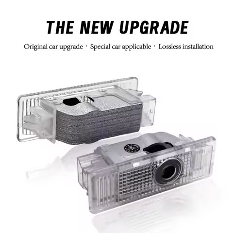 2Pcs LED Car HD Door Welcome Lights For BMW G11 G12 G30 G32 GO1 F45 F46 F48 F49 M3 M5 E60 E61 E63 E6