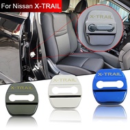 4pcs 3D stainless steel Car door protection cover car accessories interior for nissan x trail t30 t3