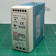 MDR-40-12 : Switching power supply 40W 12VDC 3.33A - Meanwell พาวเวอร์ซัพพลาย พร้อมส่ง