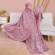 mukena dewasa rayon bali aluna size standart halya shop