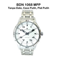 jam tangan pria sporty benderson - putih putih