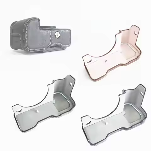 R6V PU Synthetic Leather Camera Half Case Body Base Shell Protector for Canon EOS R6V R6 V Camera