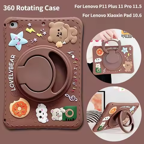Kids Case for Lenovo Xiaoxin Pad 10.6 TB125FU TB128FU Tablet Silicon Cover Lenovo Tab M10 Plus 10.6 