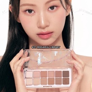 Clio Eyeshadow Palette 12 สี Natural Matte Highlighting Contouring แป้งแต่งตาแบบผสมสำหรับทุกสภาพผิว 