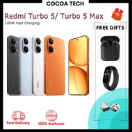 Redmi Turbo 5 Dimensity 8500 Ultra /Redmi Turbo 5 Max Dimensity 9500s 100W Fast Charging Dual Sim Tu