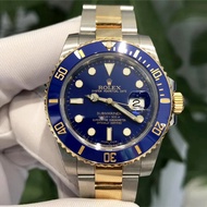 Rolex Financial Management Hot-selling Rolex Submariner Type Blue Gold Water Ghost 18K Gold Automatic Mechanical Men's Watch116613